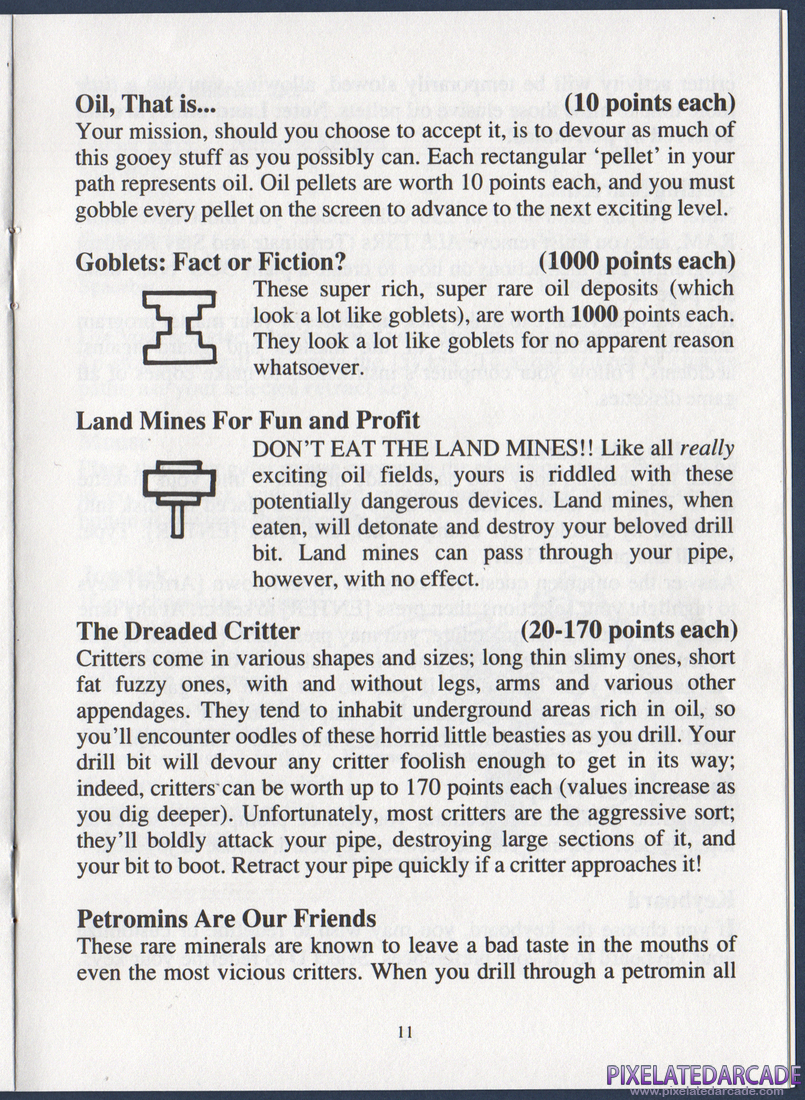 Oil's Well: Instruction Manual - Page 12