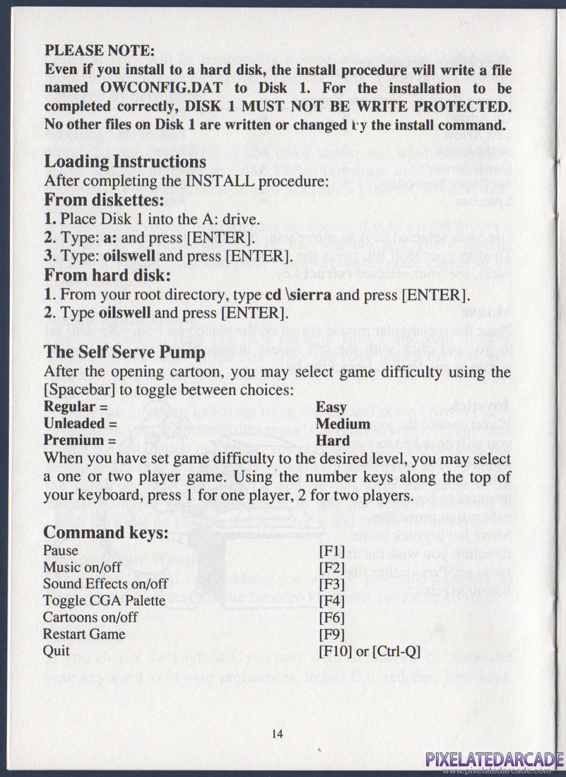 Oil's Well: Instruction Manual - Page 15