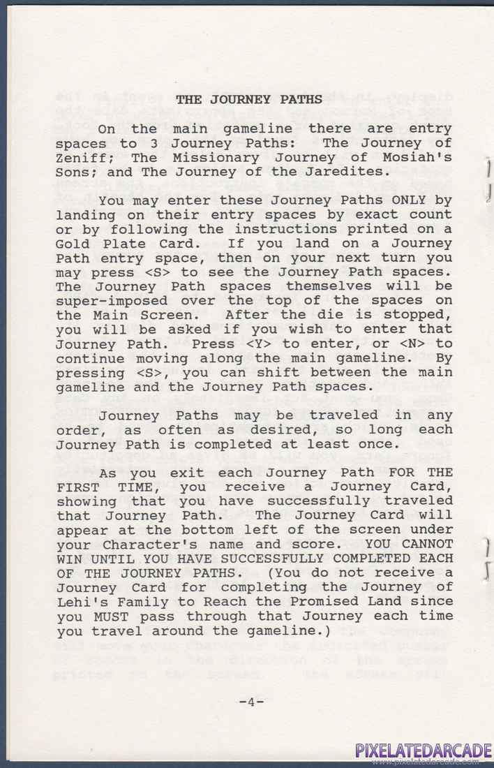 The Book of Mormon Game: Instruction Manual - Page 4