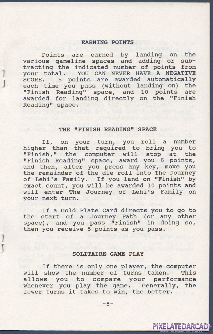 The Book of Mormon Game: Instruction Manual - Page 5