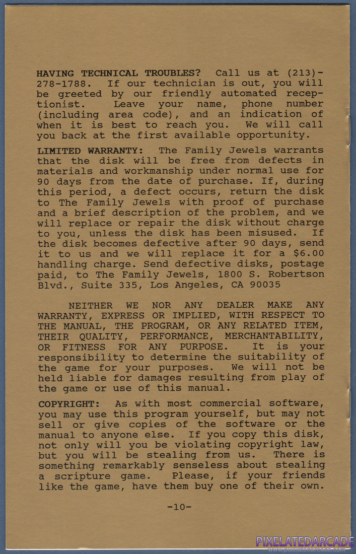 The Book of Mormon Game: Instruction Manual - Page 10