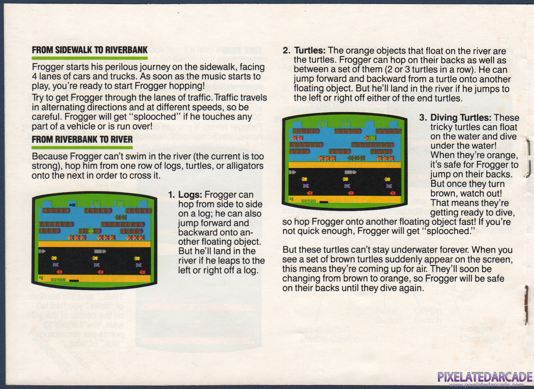 Frogger: Instruction Manual - Page 4