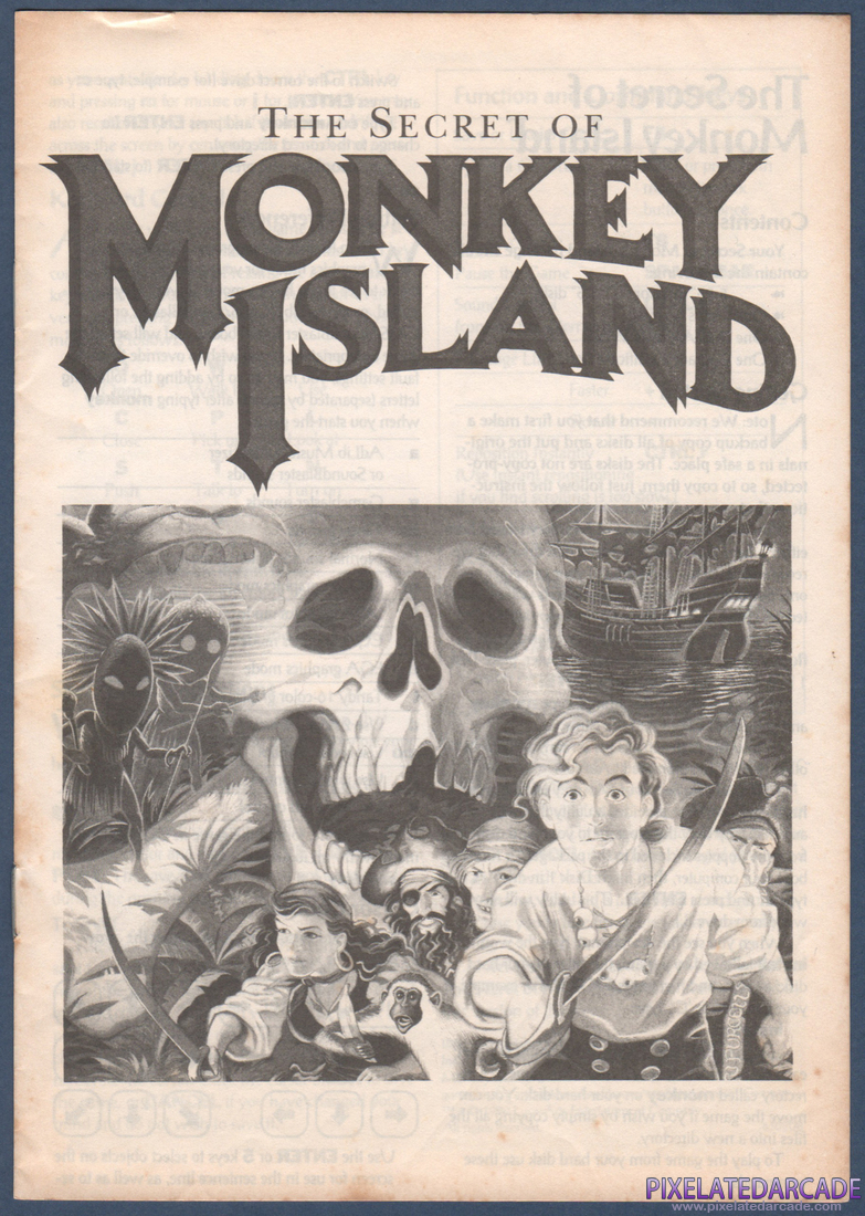 The Secret of Monkey Island: Instruction Manual - Page 1