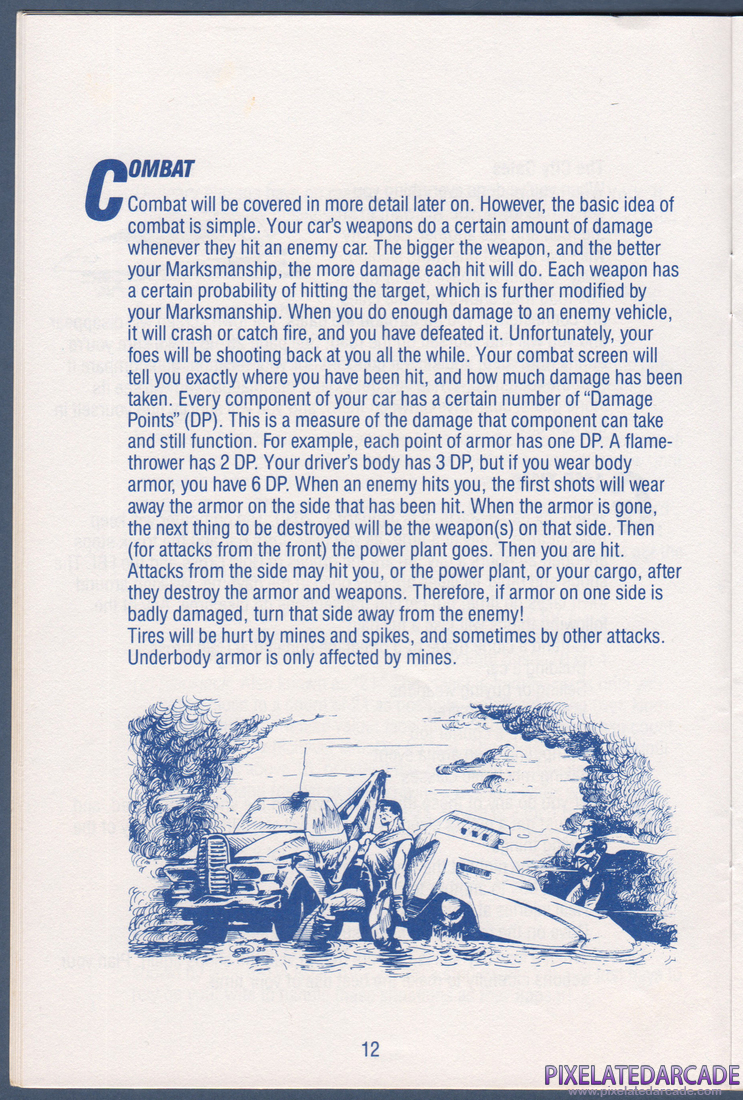 AutoDuel: Instruction Manual - Page 12
