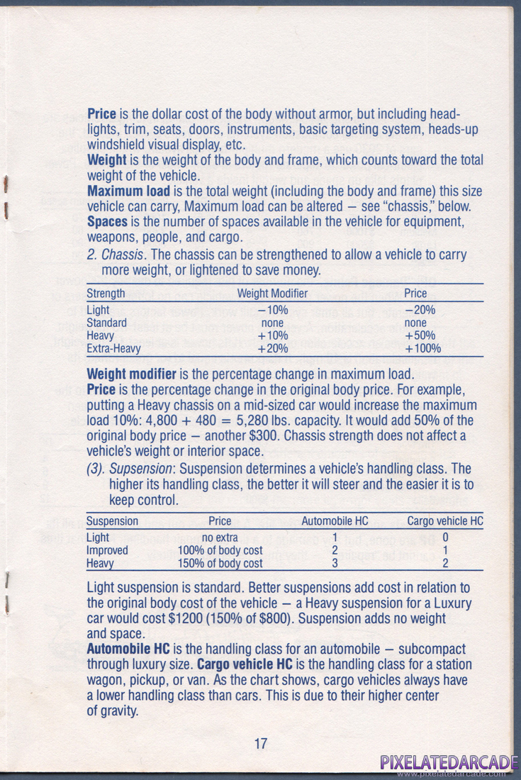 AutoDuel: Instruction Manual - Page 17