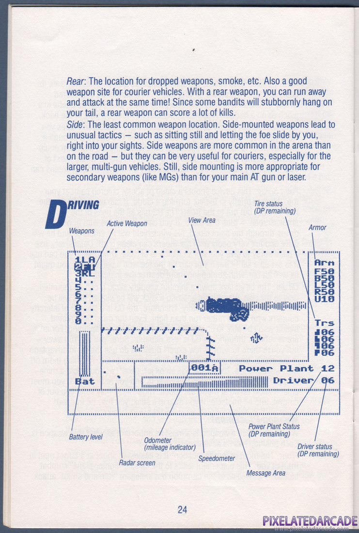 AutoDuel: Instruction Manual - Page 24