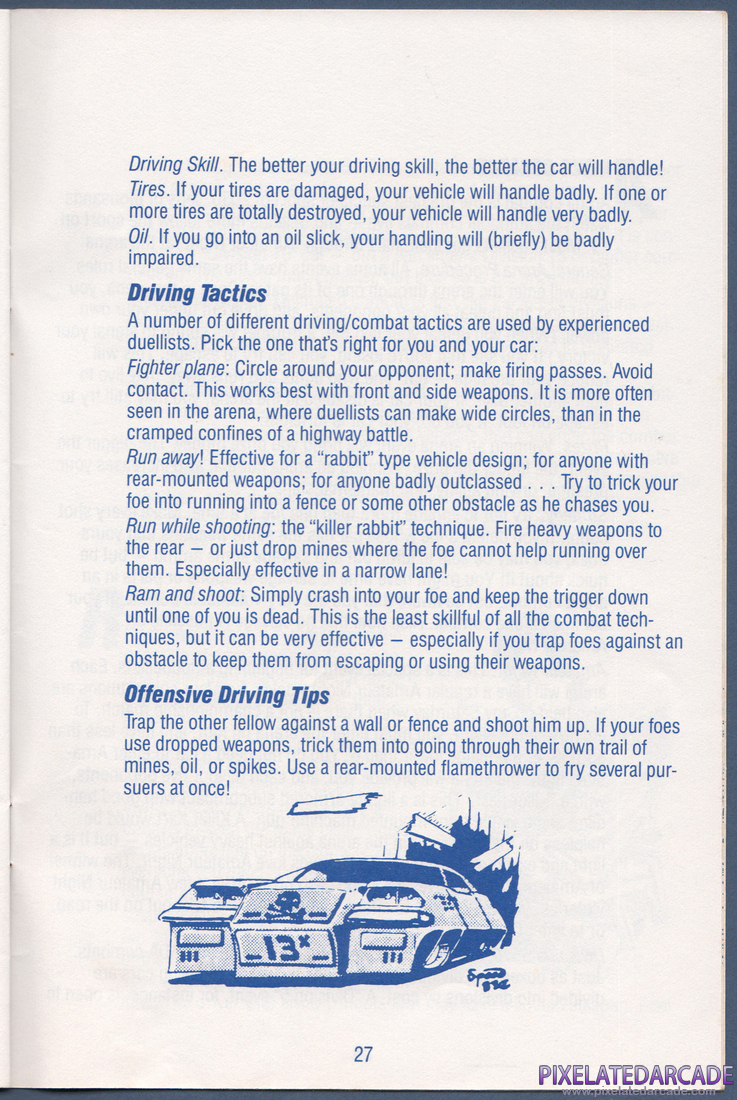 AutoDuel: Instruction Manual - Page 27