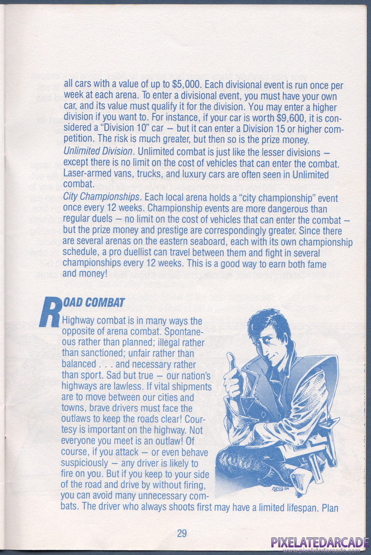 AutoDuel: Instruction Manual - Page 29