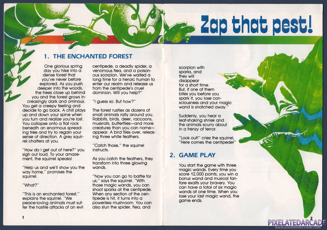 Centipede: Instruction Manual - Page 3