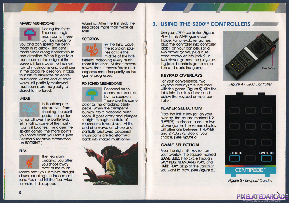 Centipede: Instruction Manual - Page 5