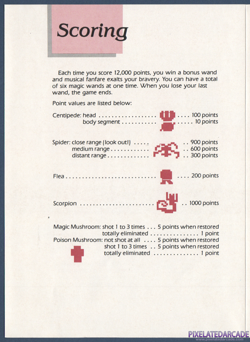 Centipede: Instruction Manual - Page 5