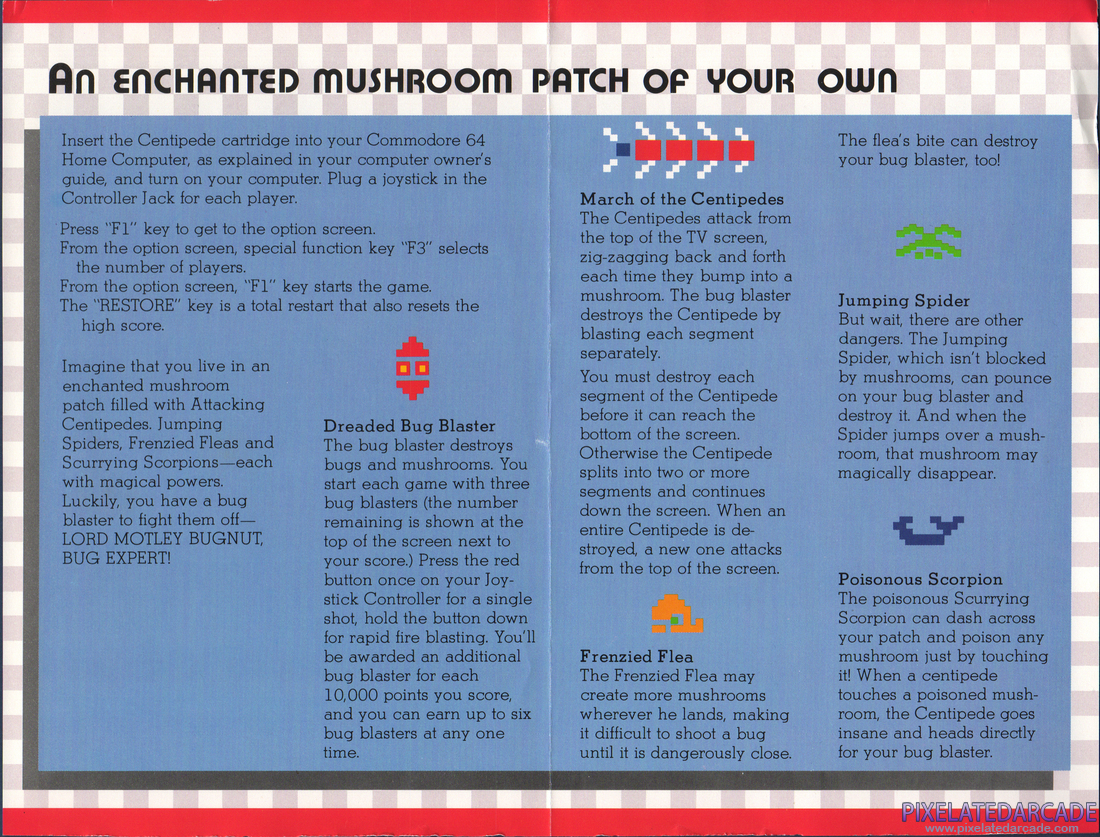 Centipede: Instruction Manual - Page 2