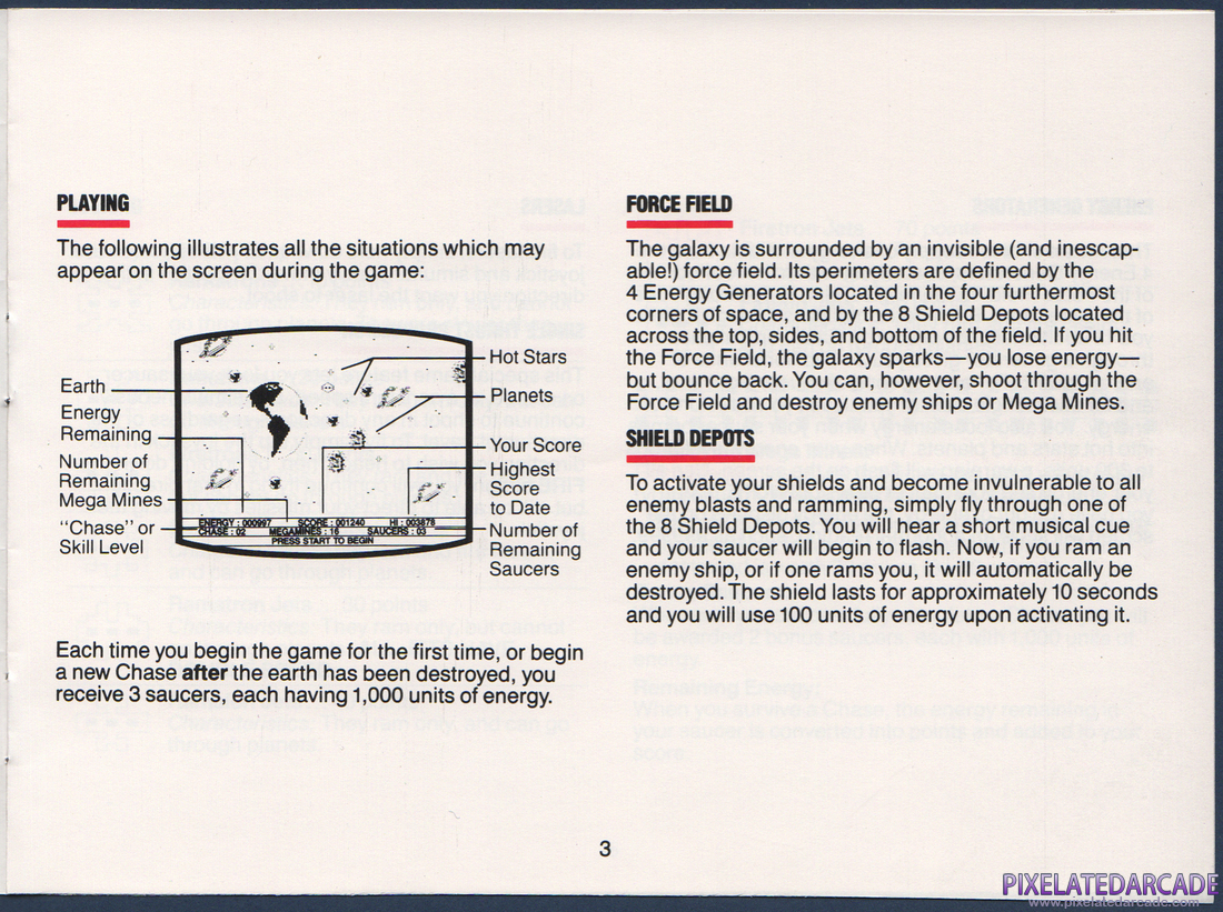 Astro Chase: Instruction Manual - Page 3