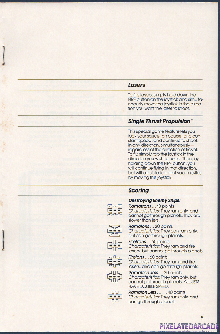 Astro Chase: Instruction Manual - Page 5
