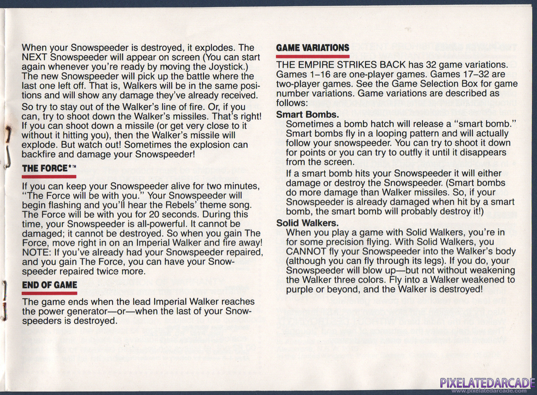 Star Wars: The Empire Strikes Back: Instruction Manual - Page 5