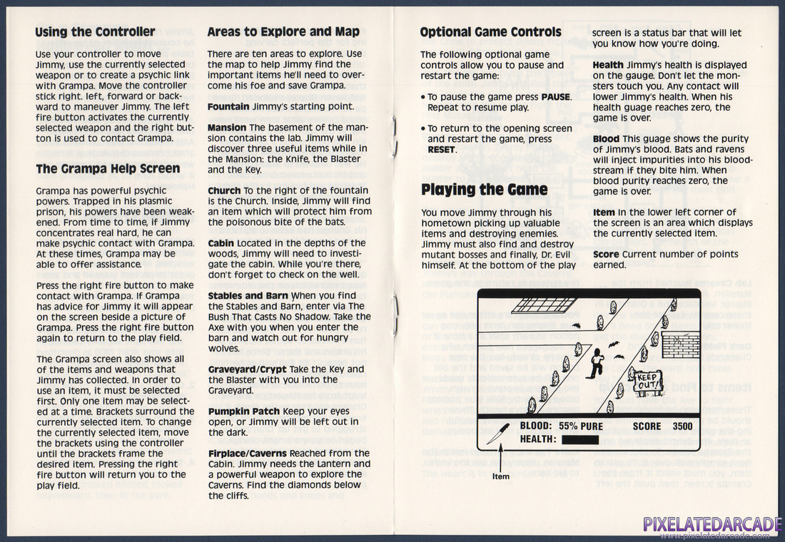 Midnight Mutants: Instruction Manual - Page 4