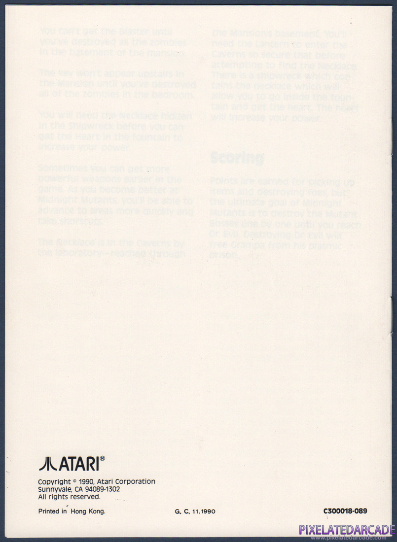 Midnight Mutants: Instruction Manual - Page 7