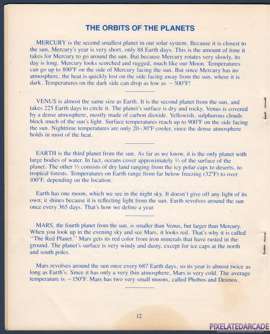 Mickey's Space Adventure: Instruction Manual - Page 13