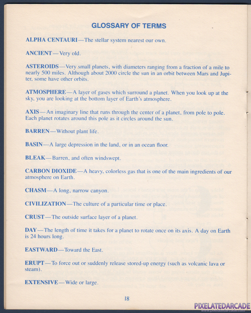 Mickey's Space Adventure: Instruction Manual - Page 19