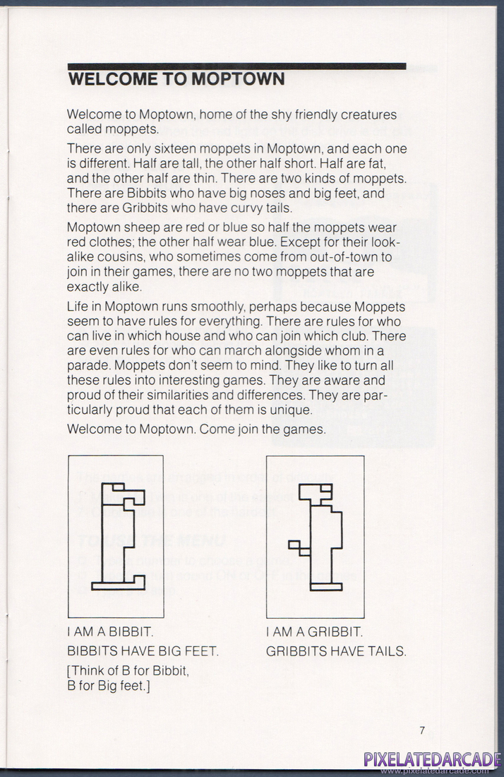 Moptown Parade: Instruction Manual - Page 7