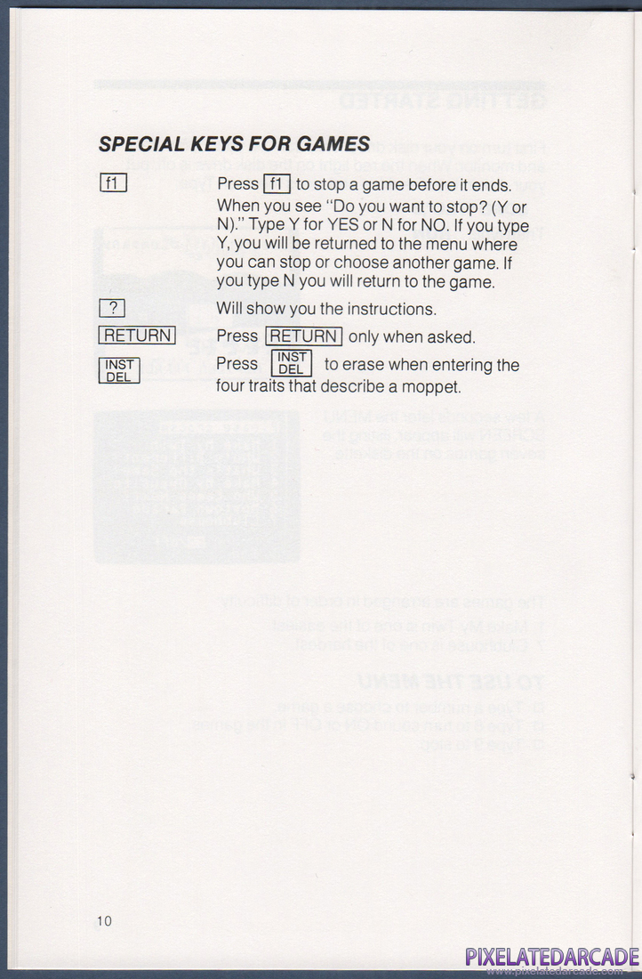 Moptown Parade: Instruction Manual - Page 10