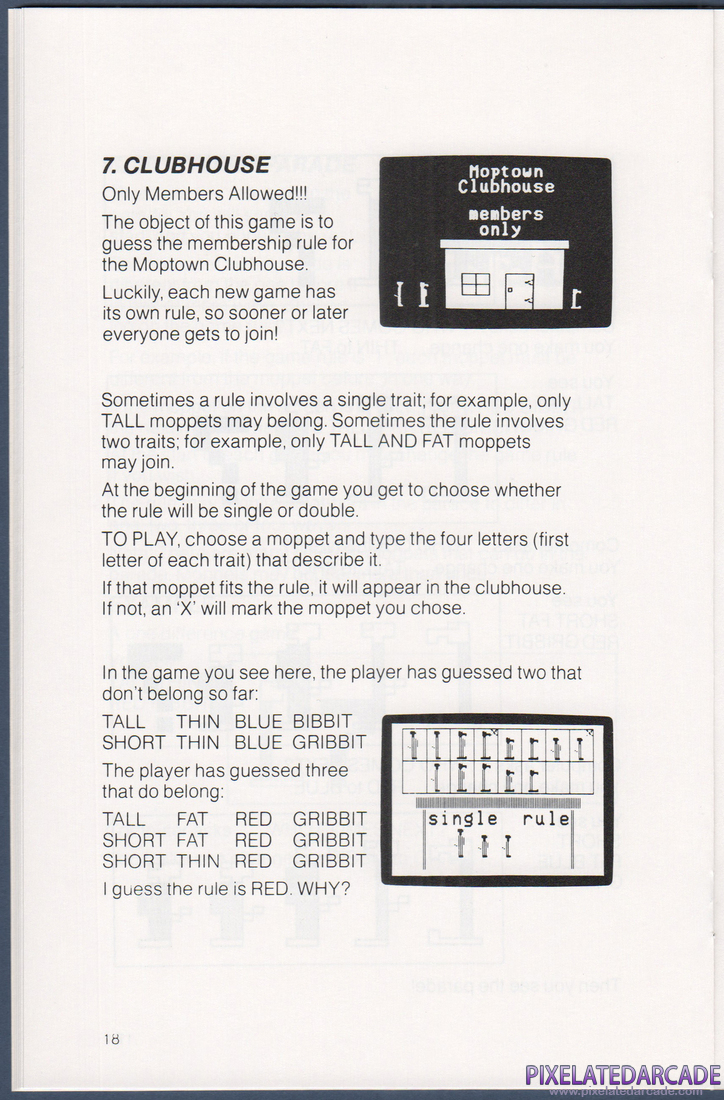 Moptown Parade: Instruction Manual - Page 18