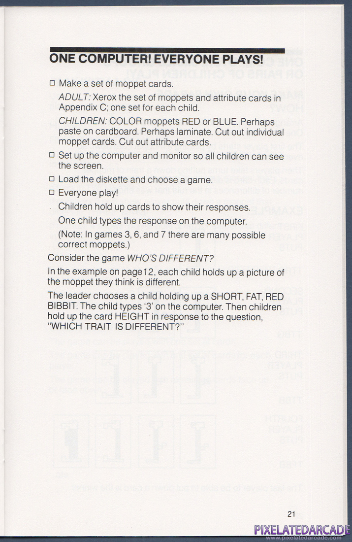 Moptown Parade: Instruction Manual - Page 21