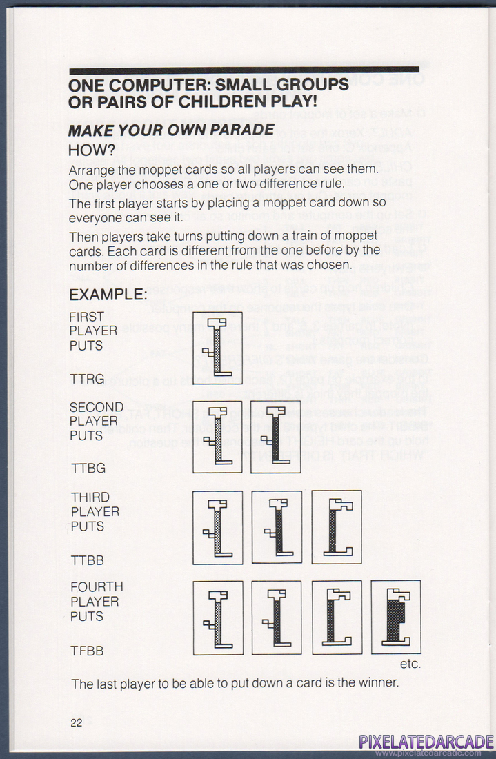 Moptown Parade: Instruction Manual - Page 22