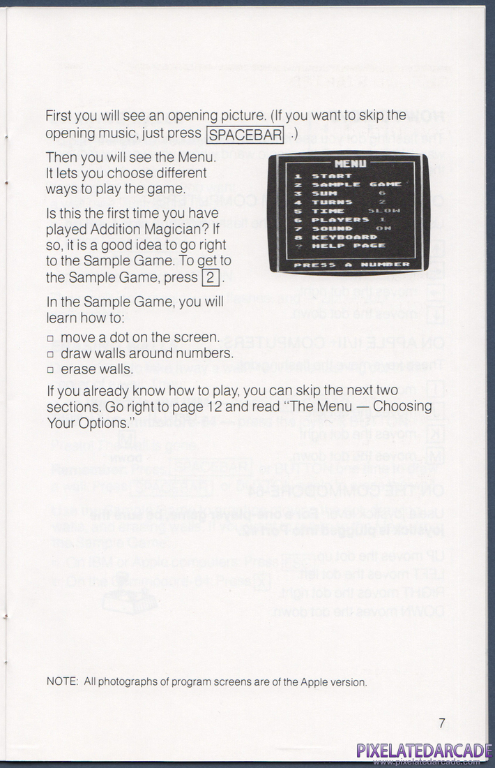 Addition Magician: Instruction Manual - Page 7