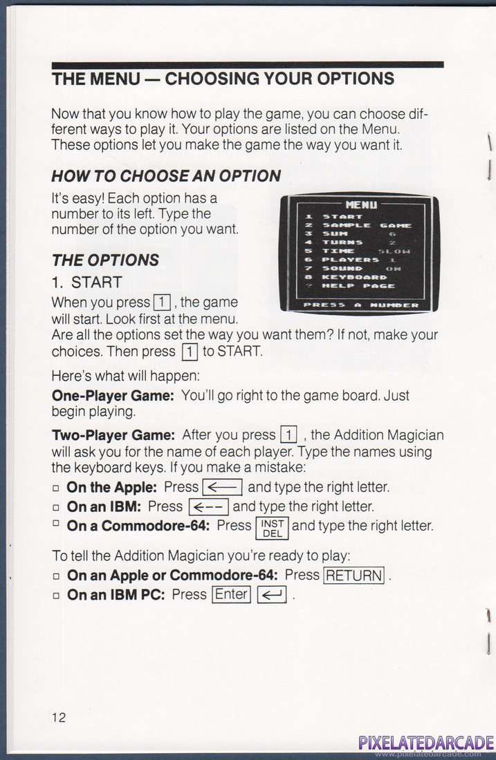 Addition Magician: Instruction Manual - Page 12