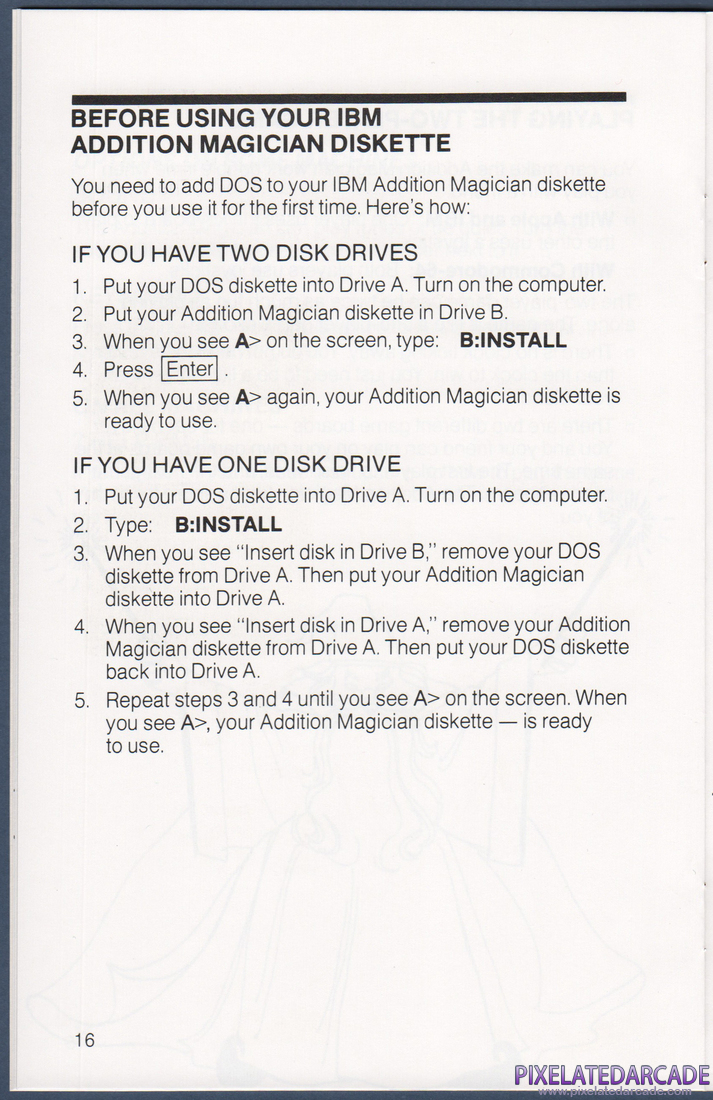 Addition Magician: Instruction Manual - Page 16