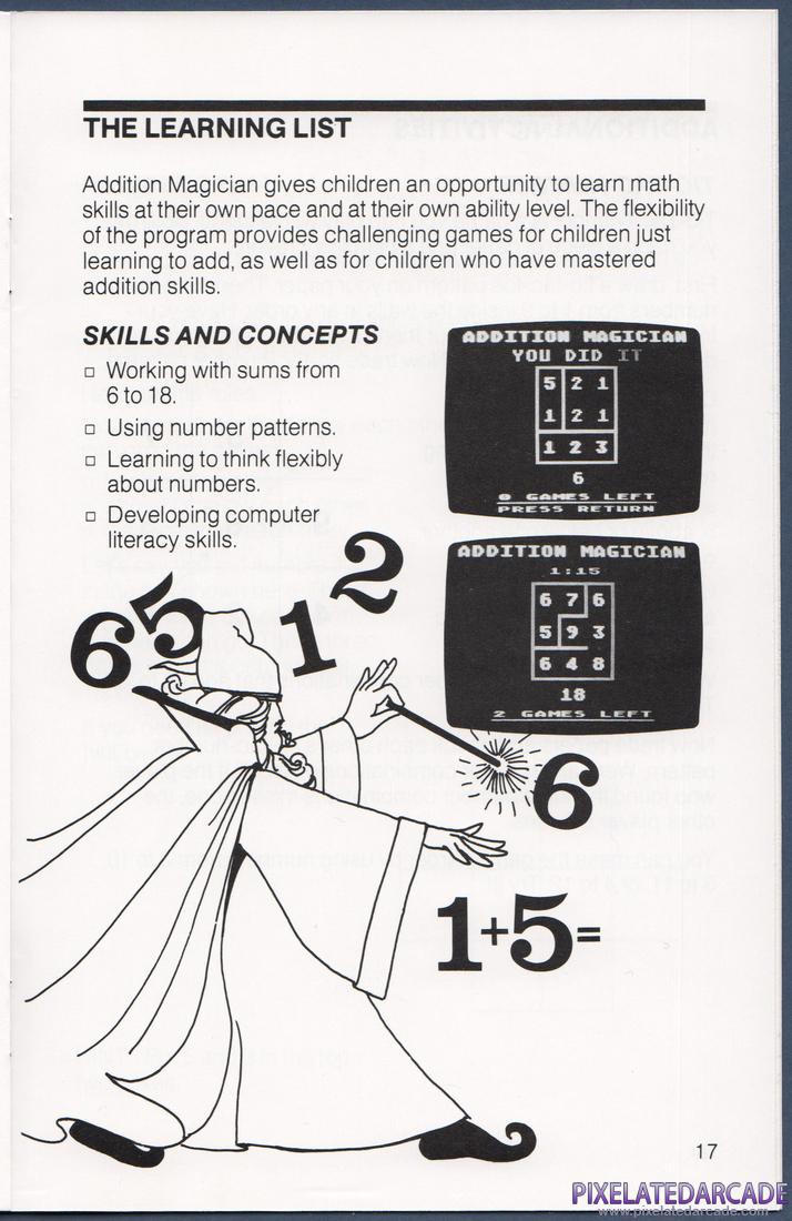Addition Magician: Instruction Manual - Page 17