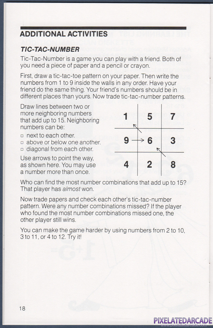 Addition Magician: Instruction Manual - Page 18