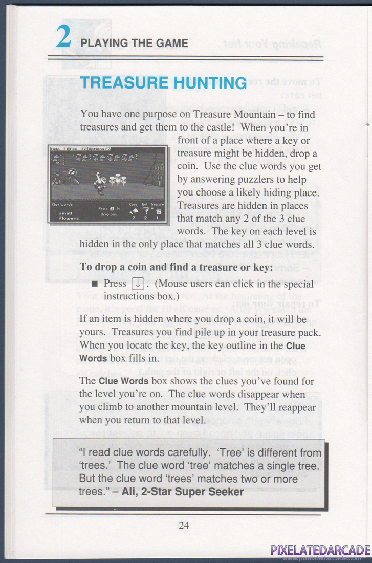 Super Solvers: Treasure Mountain!: Instruction Manual - Page 30