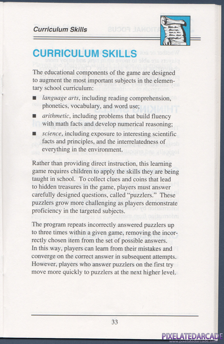 Super Solvers: Treasure Mountain!: Instruction Manual - Page 39