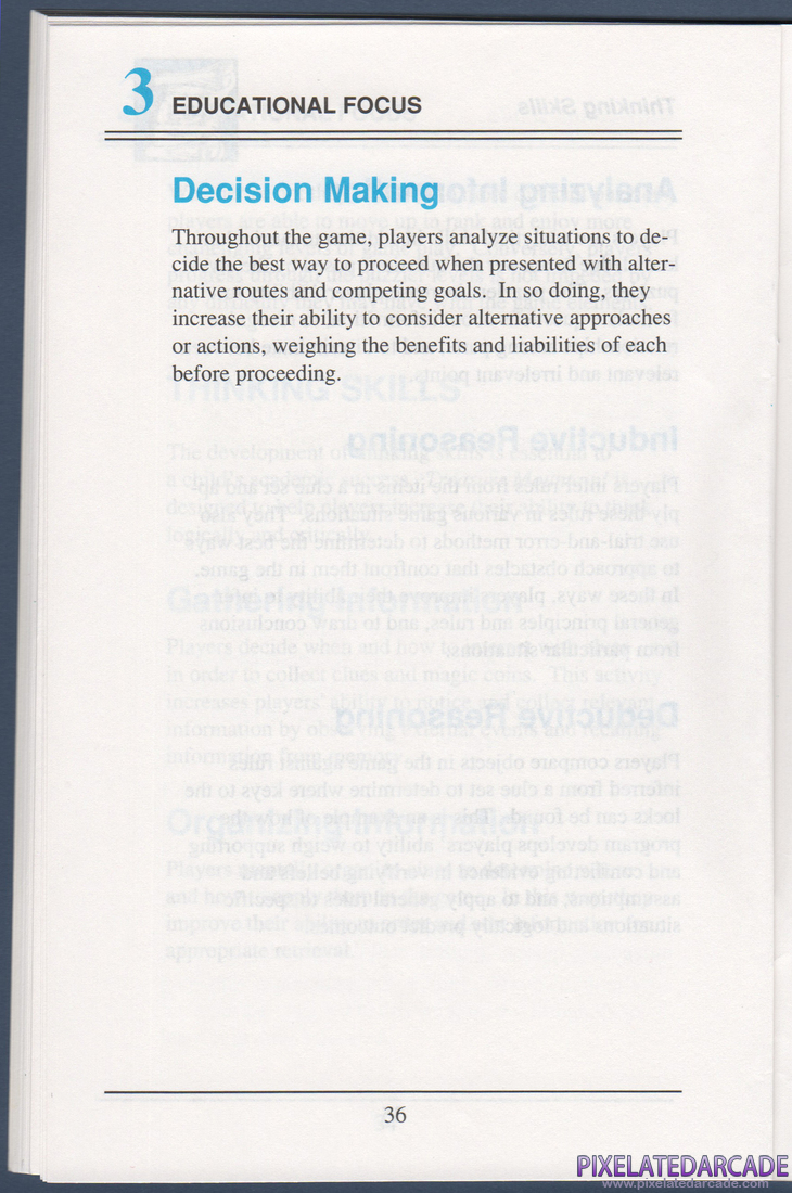 Super Solvers: Treasure Mountain!: Instruction Manual - Page 42