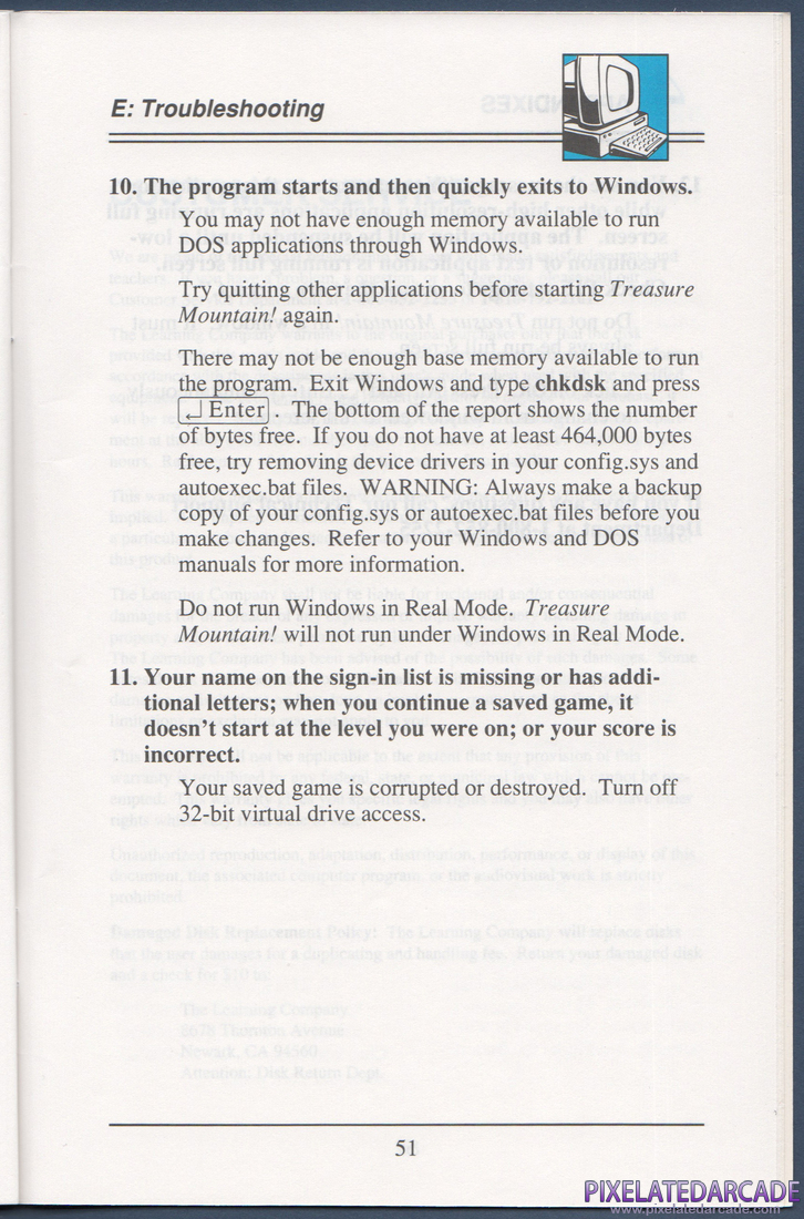 Super Solvers: Treasure Mountain!: Instruction Manual - Page 57