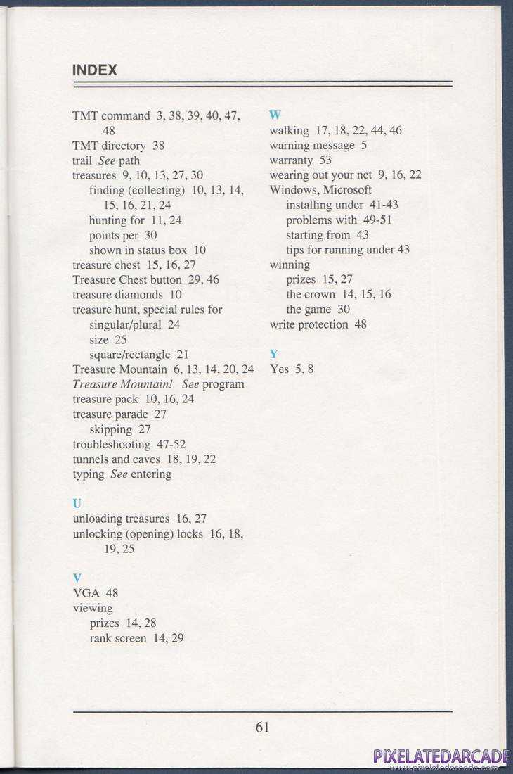 Super Solvers: Treasure Mountain!: Instruction Manual - Page 67