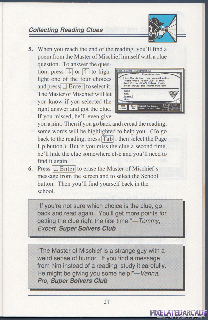Super Solvers: Midnight Rescue!: Instruction Manual - Page 27