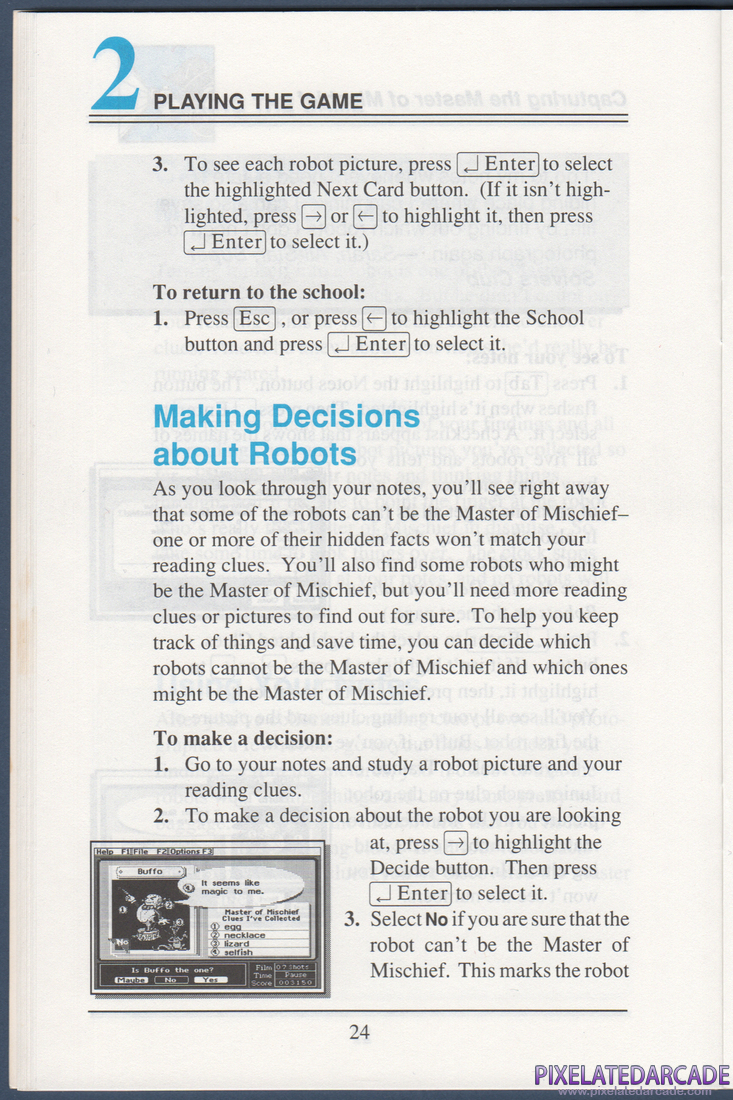Super Solvers: Midnight Rescue!: Instruction Manual - Page 30