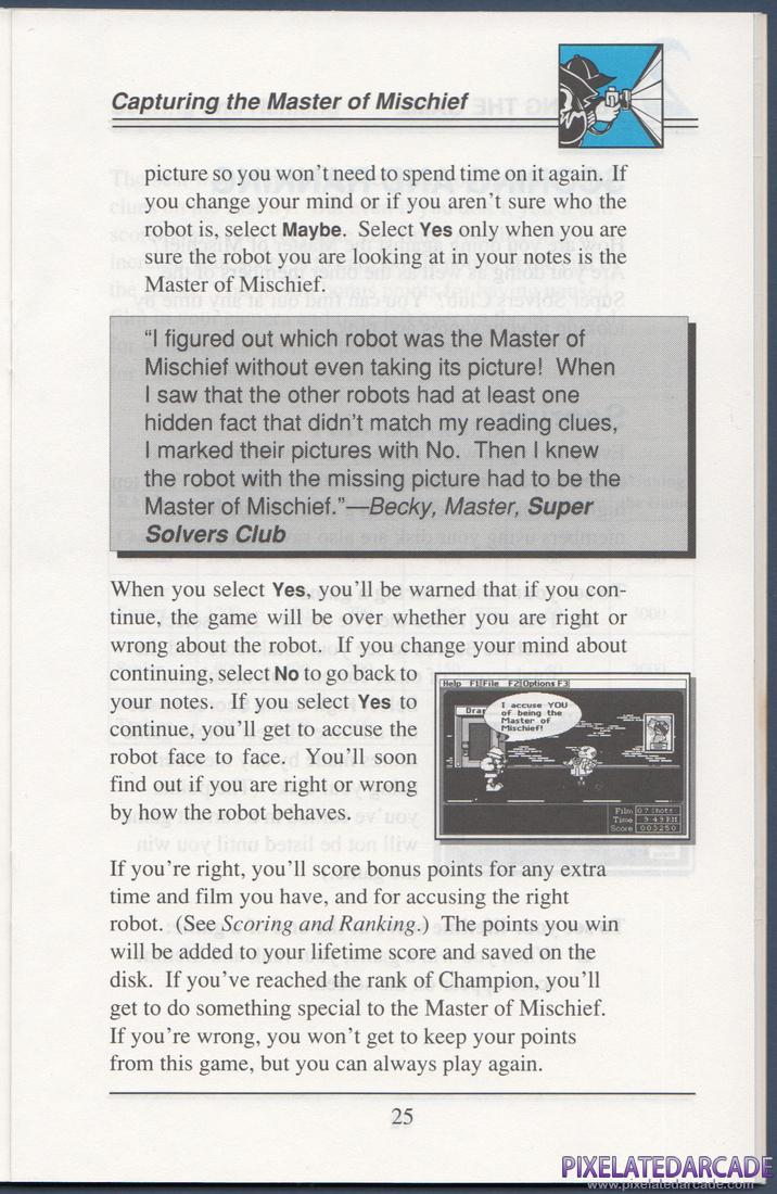 Super Solvers: Midnight Rescue!: Instruction Manual - Page 31