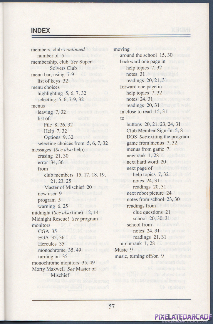 Super Solvers: Midnight Rescue!: Instruction Manual - Page 63