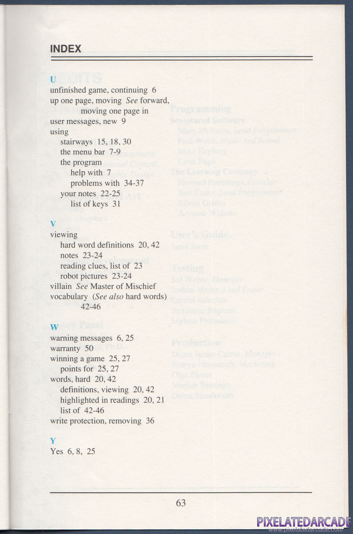 Super Solvers: Midnight Rescue!: Instruction Manual - Page 69