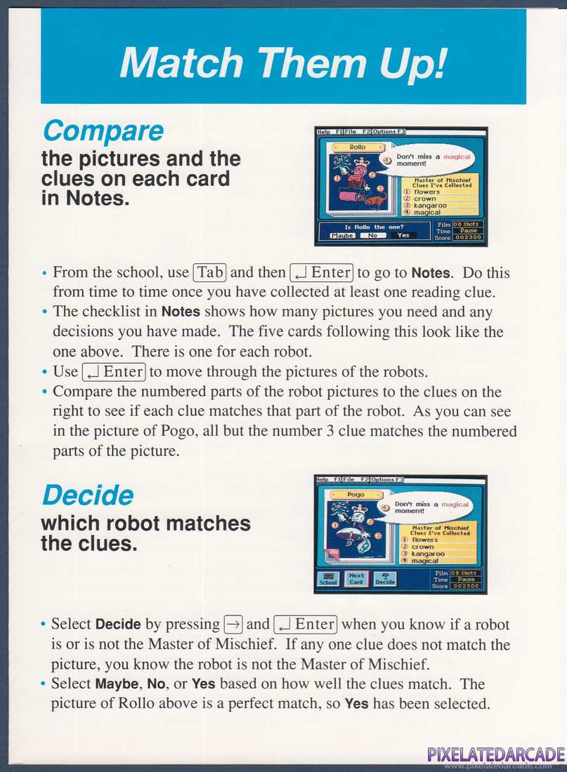 Super Solvers: Midnight Rescue!: Ready Reference Card - Page 3