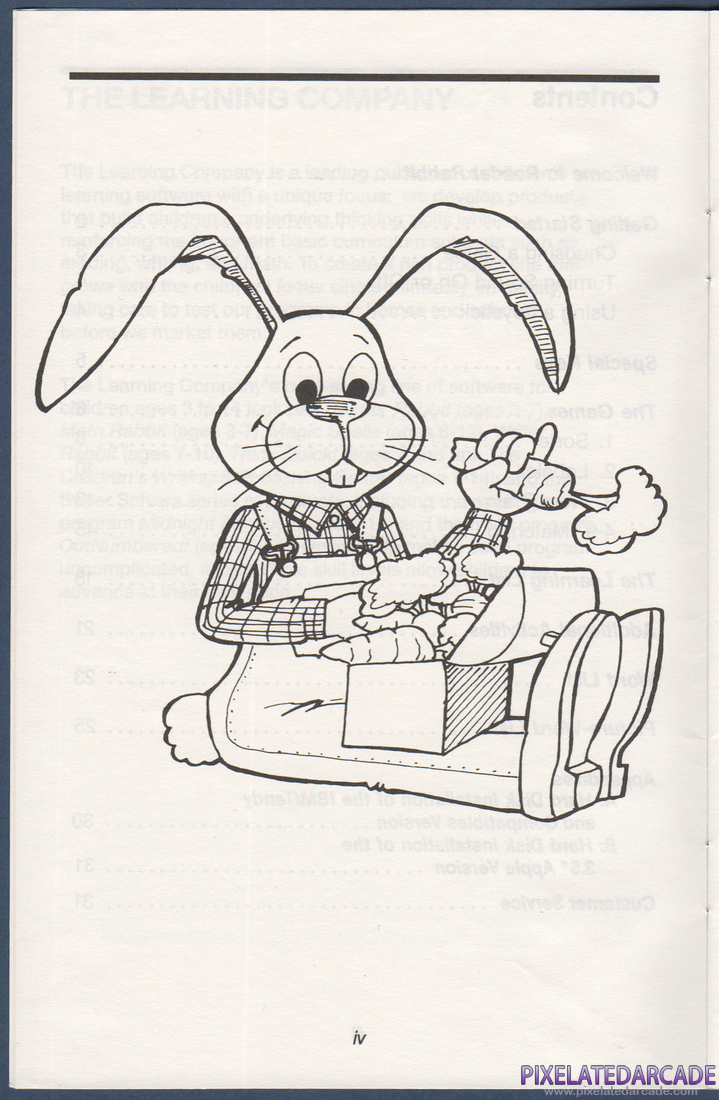 Reader Rabbit: Instruction Manual - Page 6