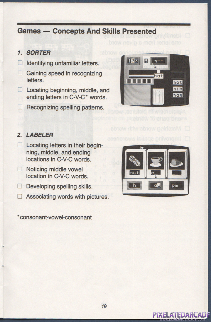 Reader Rabbit: Instruction Manual - Page 25