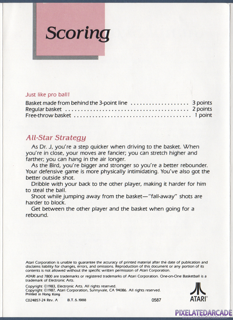 One-on-One: Instruction Manual - Page 6
