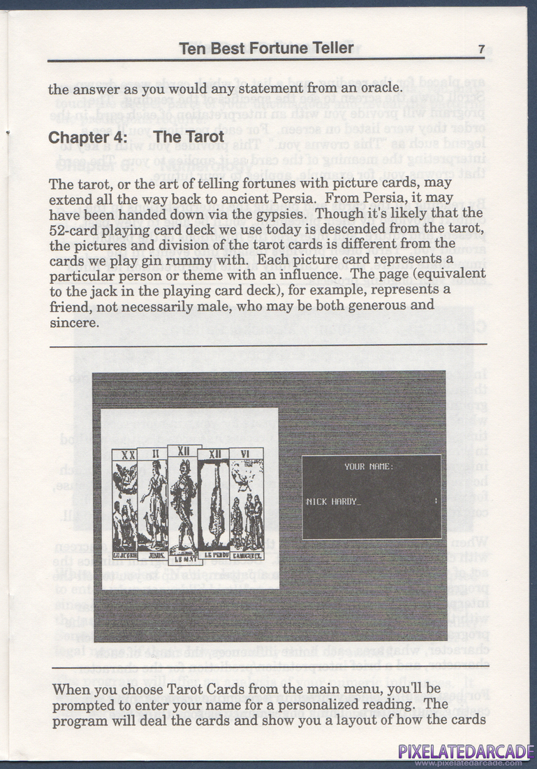 10 Best Fortune Teller: Instruction Manual - Page 7