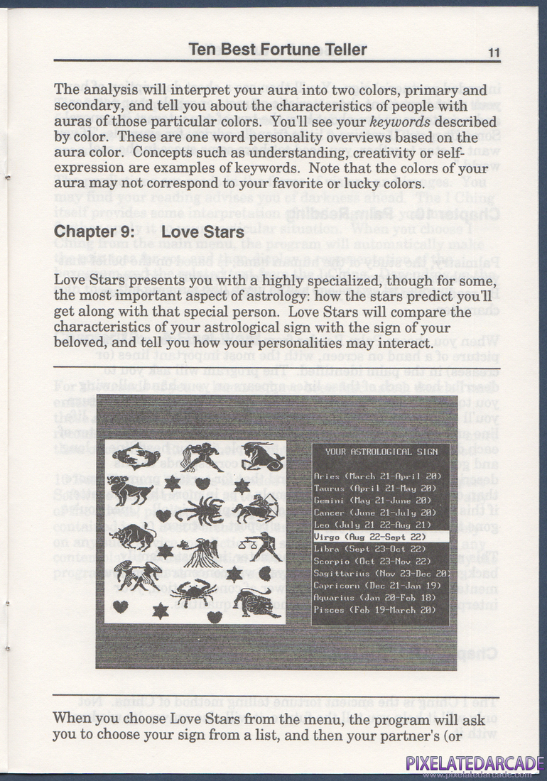 10 Best Fortune Teller: Instruction Manual - Page 11