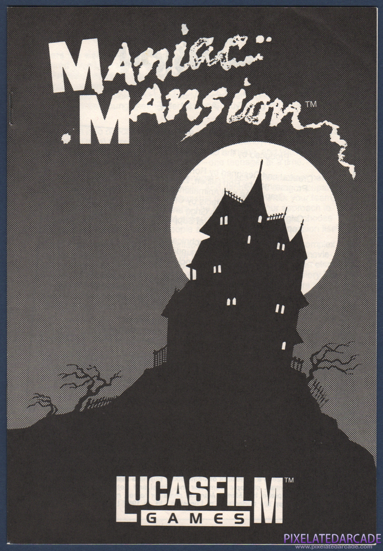 Maniac Mansion: Instruction Manual - Page 1